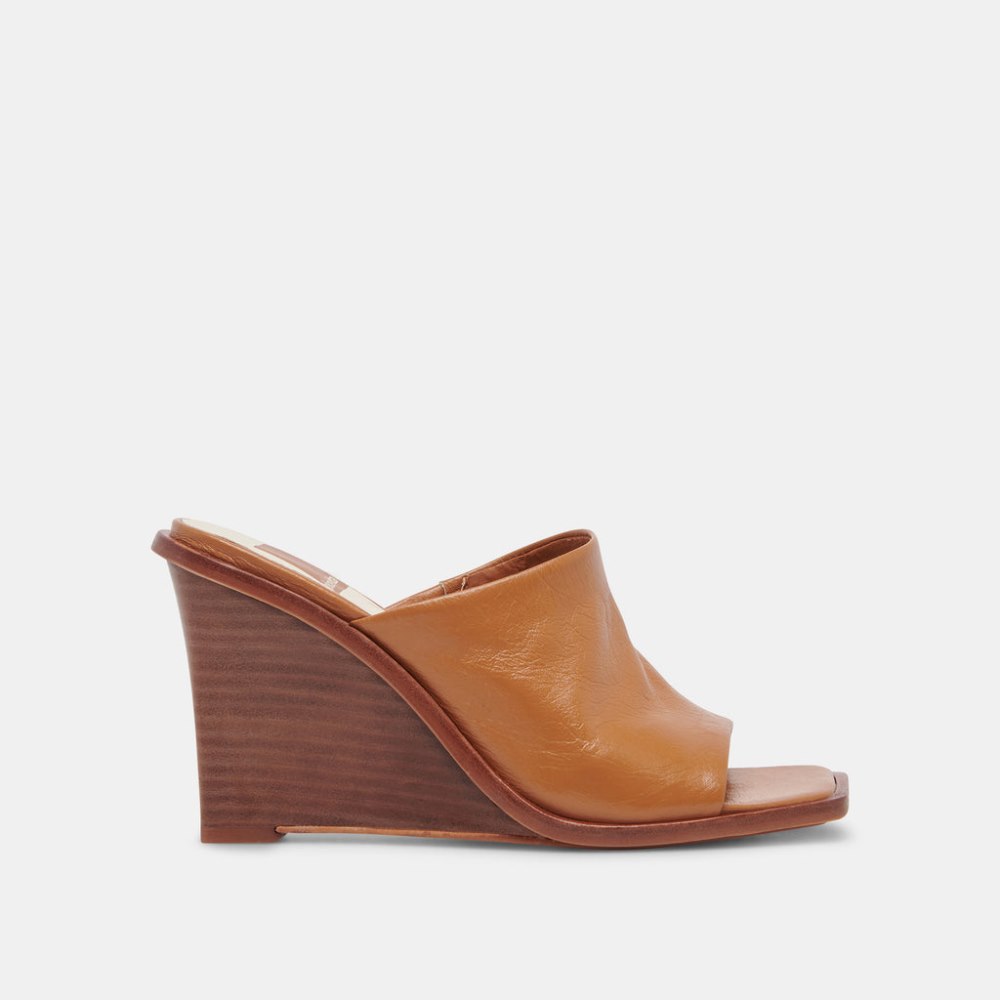 Dolce Vita Gilded Wedges Acorn Leather Dolce Vita Gilded Wedges Acorn Leather