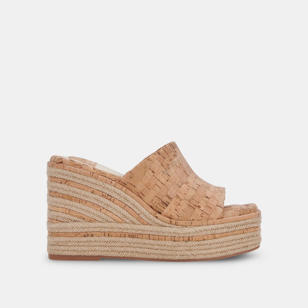 Dolce Vita Elaria Wedges Natural Cork Dolce Vita Elaria Wedges Natural Cork