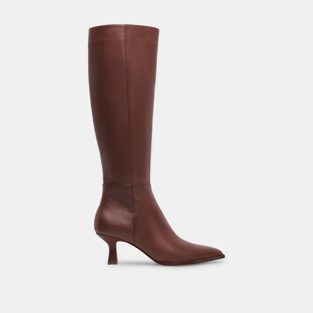 Dolce Vita Auggie Boots Chocolate Leather Dolce Vita Auggie Boots Chocolate Leather