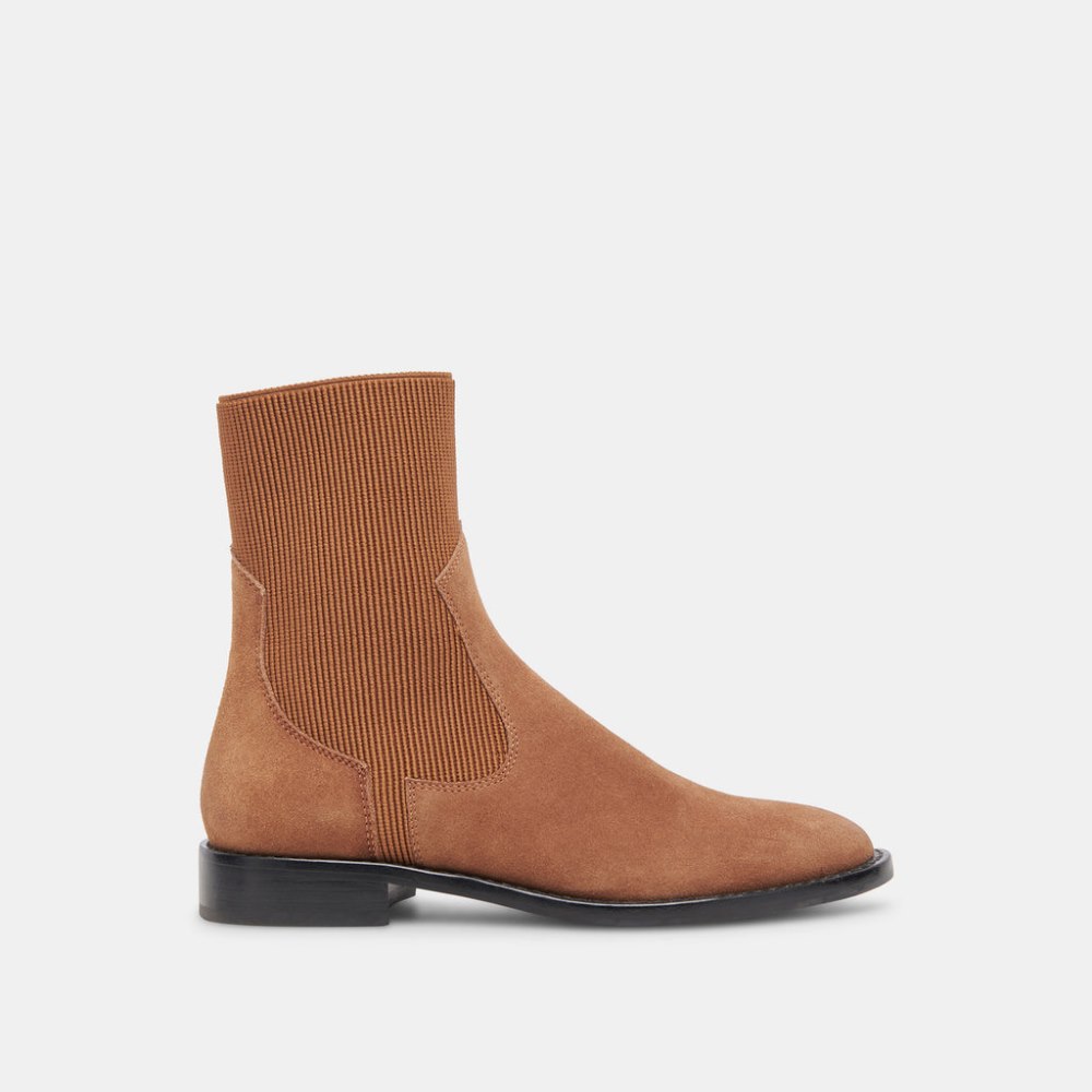 Dolce Vita Gineva Boots Chestnut Suede Dolce Vita Gineva Boots Chestnut Suede