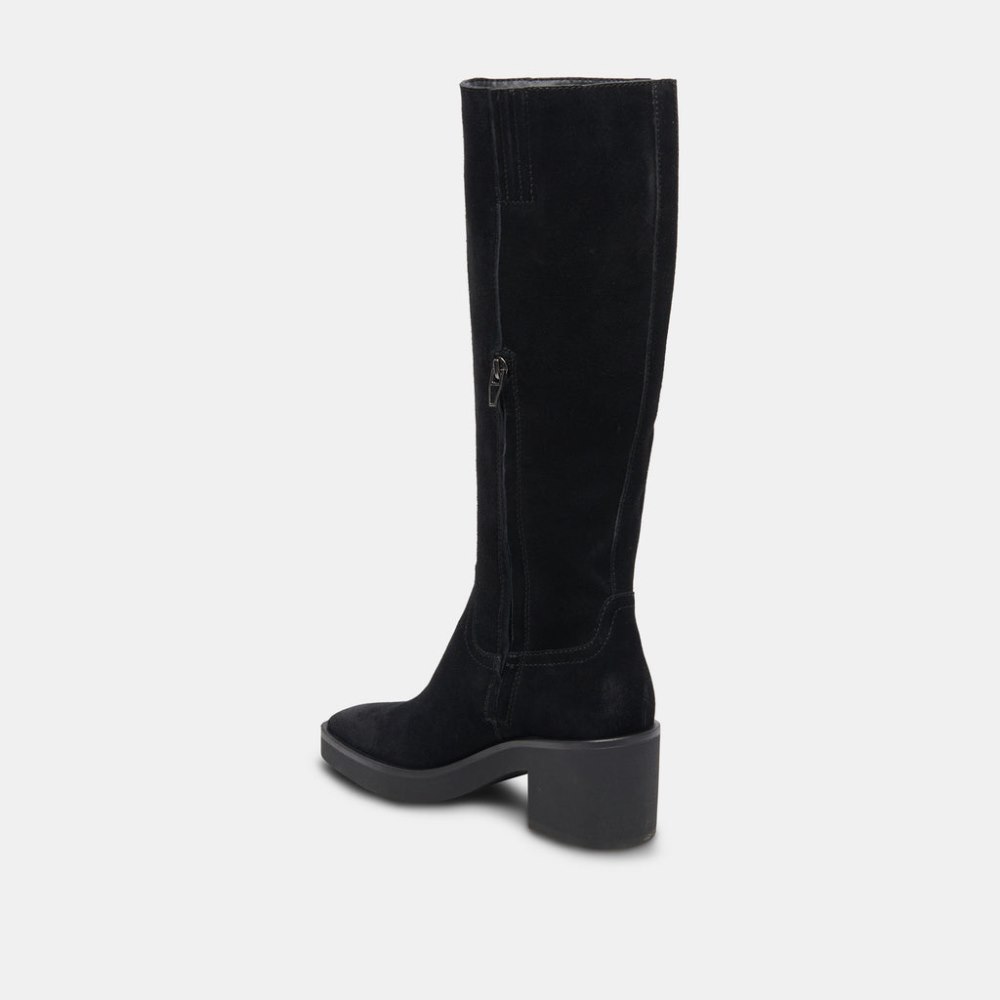 Dolce Vita Harrah H2o Boots Onyx Suede