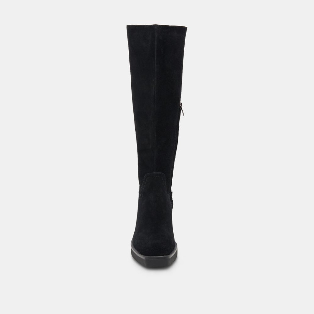 Dolce Vita Harrah H2o Boots Onyx Suede