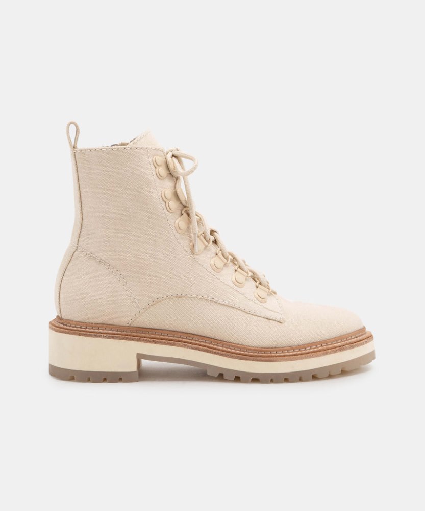 Dolce Vita Whitny Boots Sandstone Canvas Dolce Vita Whitny Boots Sandstone Canvas