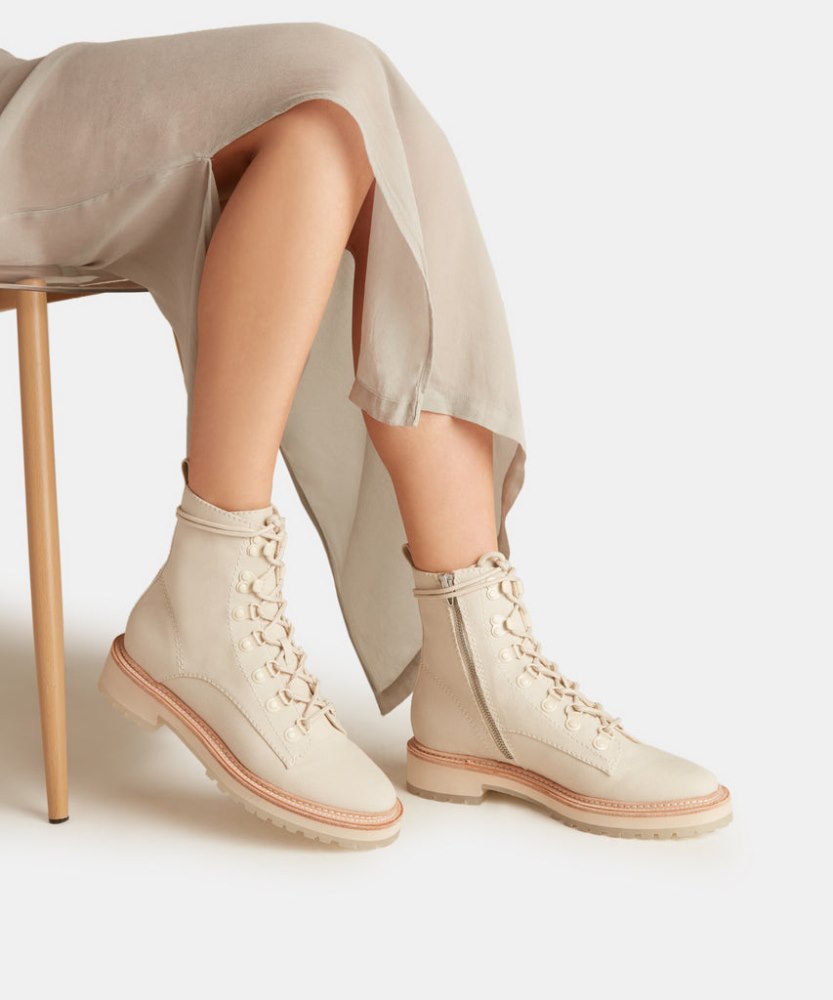 Dolce Vita Whitny Boots Sandstone Canvas