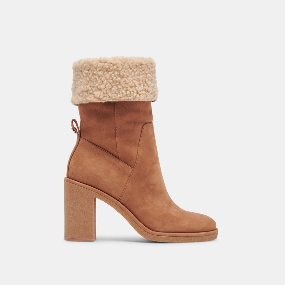 Dolce Vita Caddie Plush Boots Praline Nubuck Dolce Vita Caddie Plush Boots Praline Nubuck