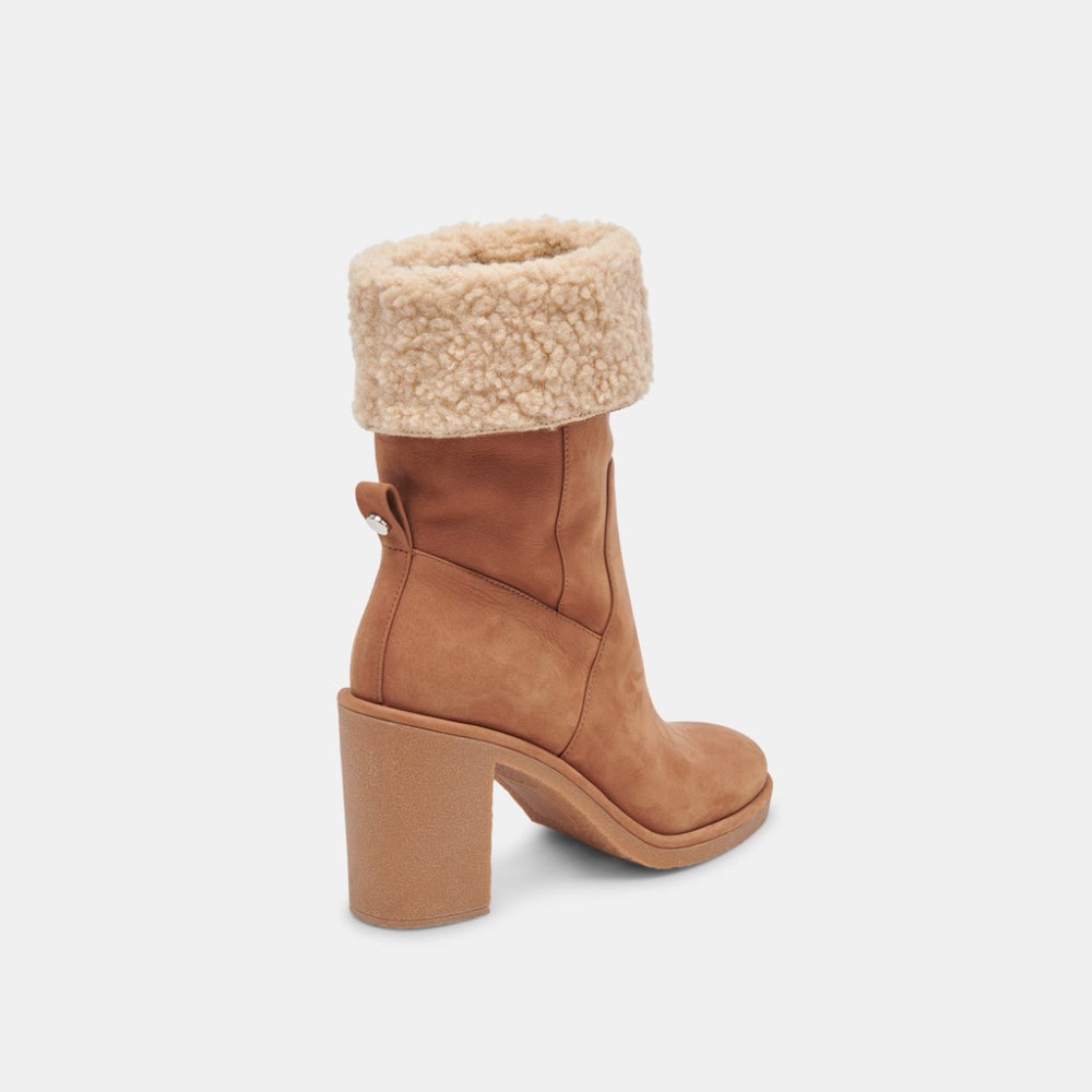 Dolce Vita Caddie Plush Boots Praline Nubuck