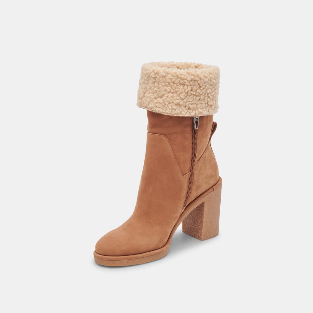 Dolce Vita Caddie Plush Boots Praline Nubuck