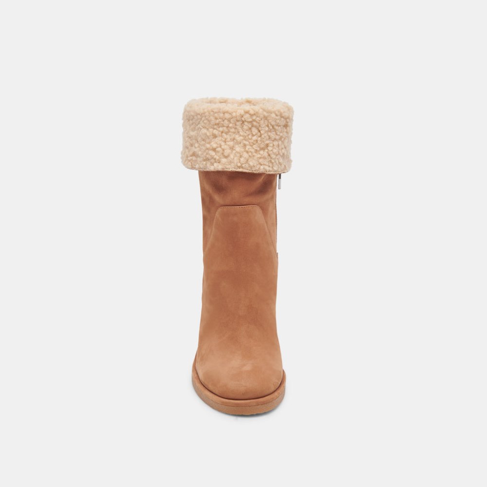 Dolce Vita Caddie Plush Boots Praline Nubuck