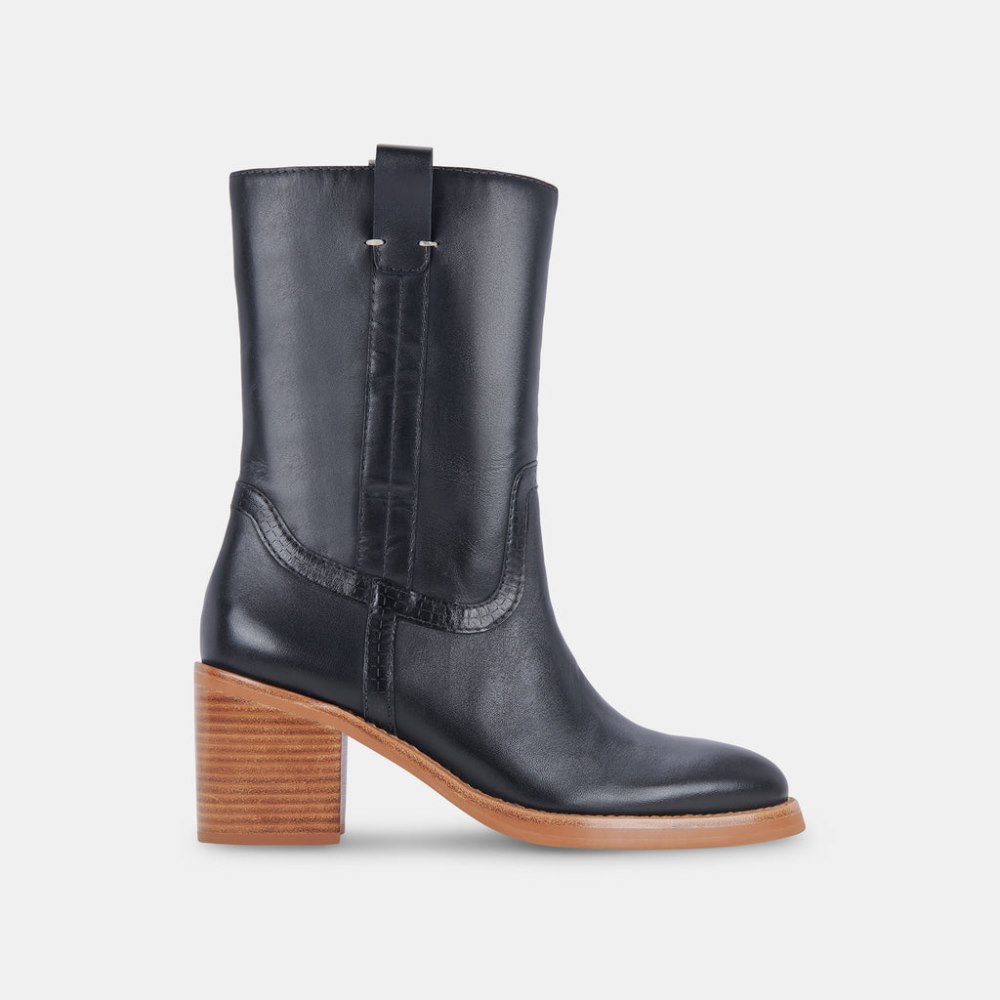 Dolce Vita Colete Boots Black Leather Dolce Vita Colete Boots Black Leather