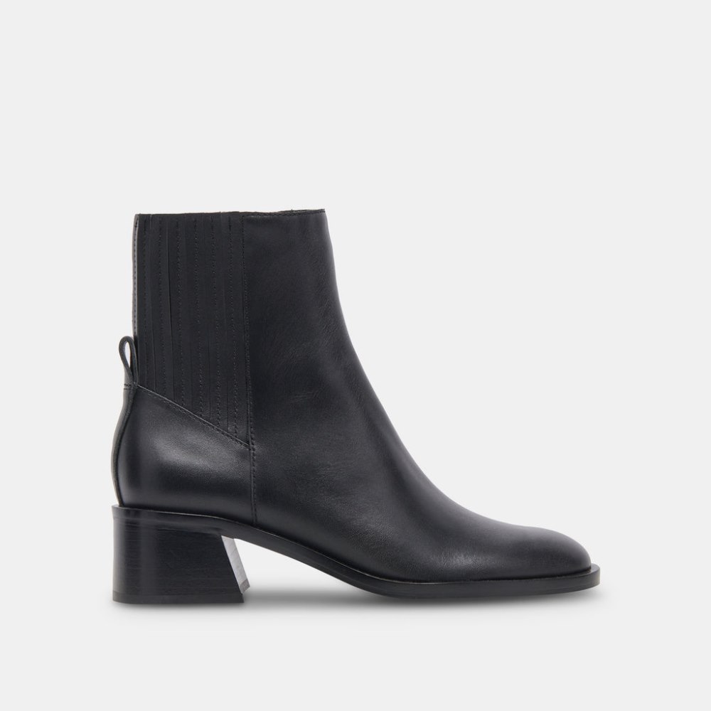 Dolce Vita Linny H2o Wide Boots Black Leather Dolce Vita Linny H2o Wide Boots Black Leather
