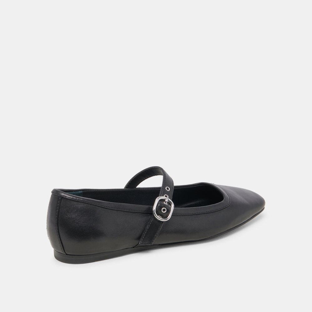 Dolce Vita Rodni Ballet Flats Black Leather