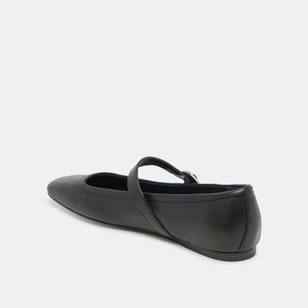 Dolce Vita Rodni Ballet Flats Black Leather
