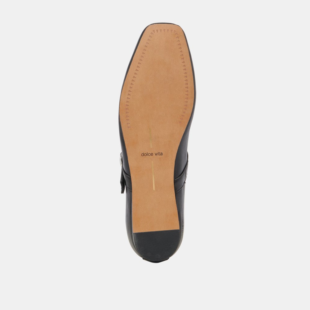 Dolce Vita Rodni Ballet Flats Black Leather