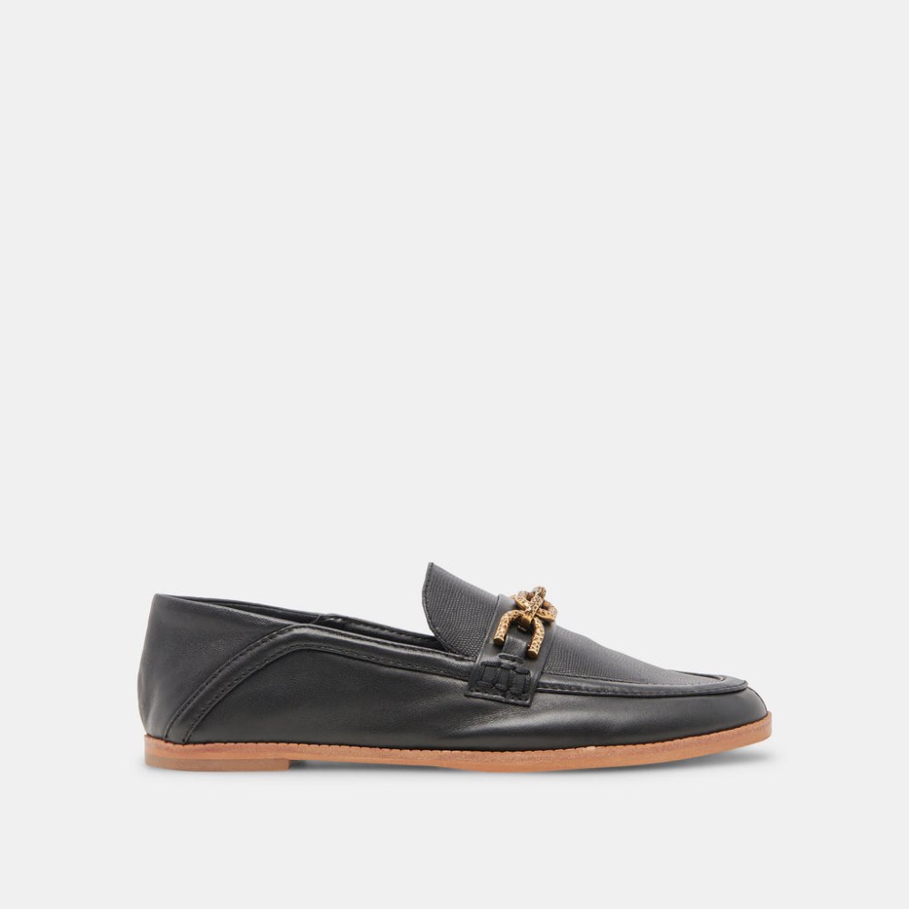 Dolce Vita Reign Flats Black Leather Dolce Vita Reign Flats Black Leather