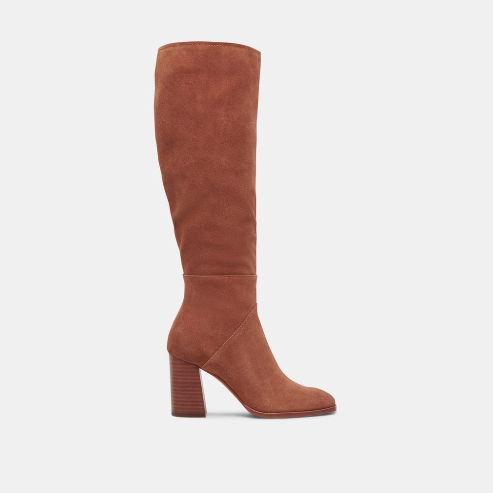 Dolce Vita Fynn Boots Dk Brown Suede Dolce Vita Fynn Boots Dk Brown Suede