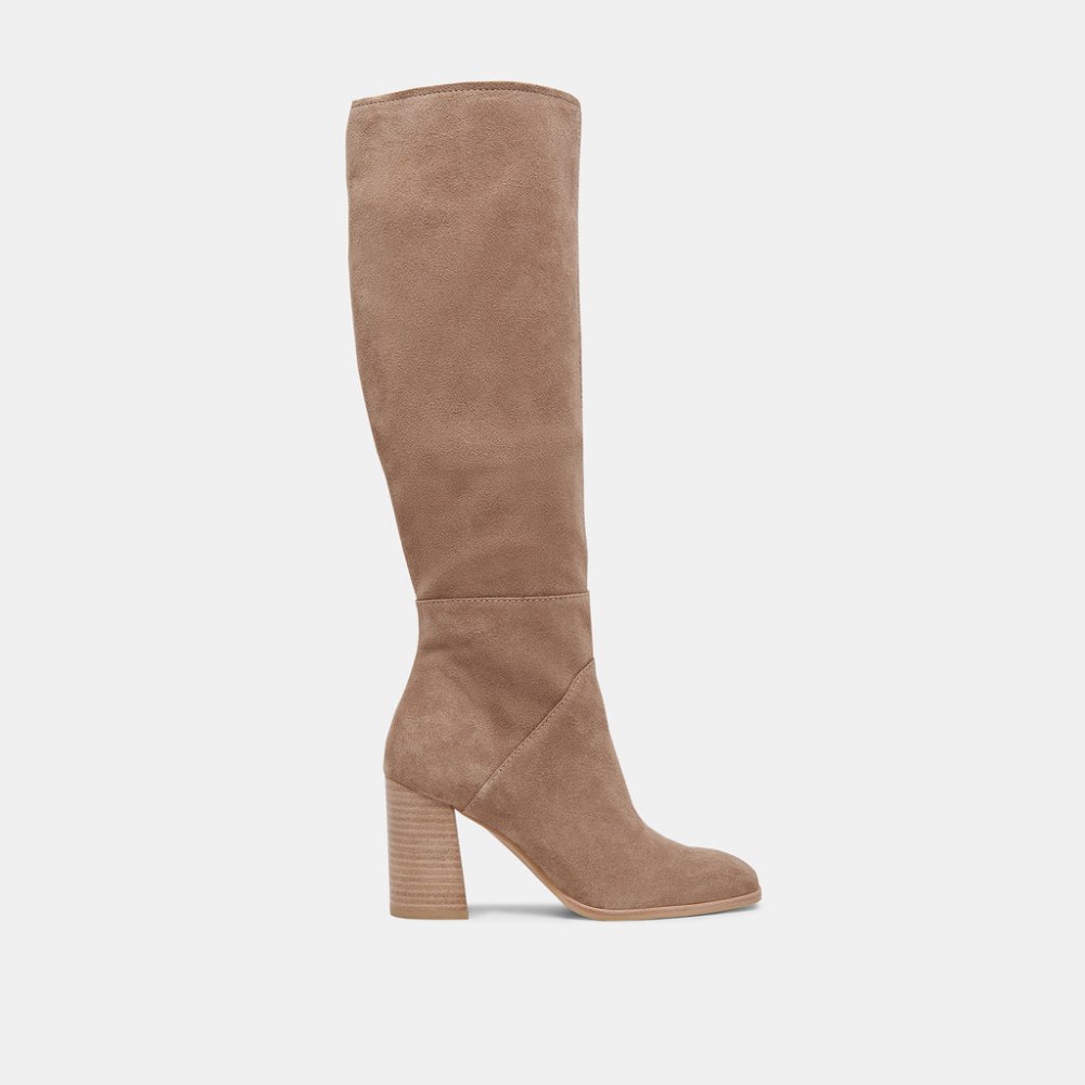 Dolce Vita Fynn Boots Truffle Suede Dolce Vita Fynn Boots Truffle Suede