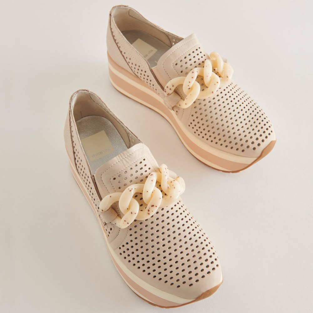 Dolce Vita Jhenee Perforated Sneakers Sand Nubuck Dolce Vita Jhenee Perforated Sneakers Sand Nubuck