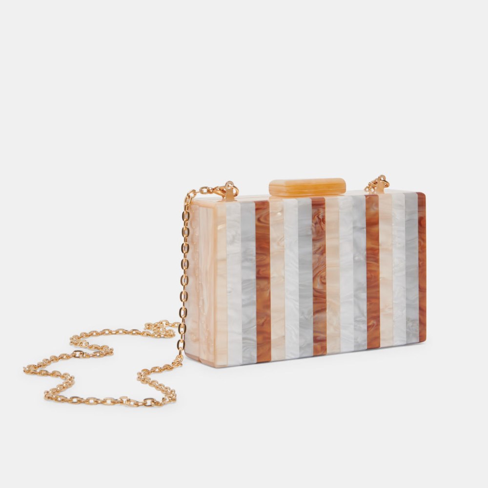 Dolce Vita Corrie Clutch Taupe Multi Resin Dolce Vita Corrie Clutch Taupe Multi Resin